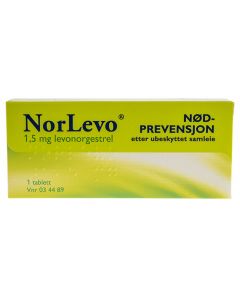 Norlevo tablett 1,5 mg