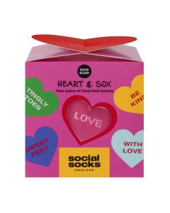 Social Socks HEART AND SOXS  2par