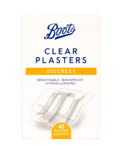 Boots Clear Plasters 40stk