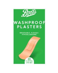 Boots Washproof Plasters, 20stk