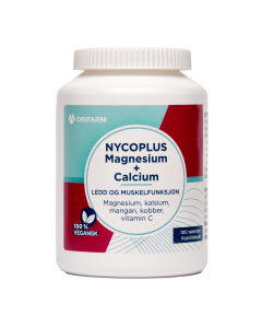 Nycoplus Magnesium+Calcium tabletter 100 stk