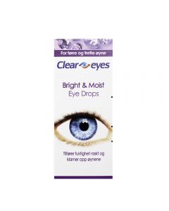 Cleareyes Bright & Moist øyedråper 15 ml