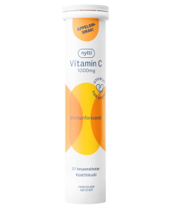 Nytti Vitamin C Brusetabletter Appelsin 1000mg
