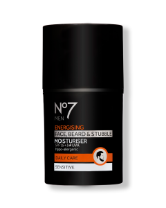 No7 Men Energising Face Beard & Stubble Moisturiser SPF15 50ml