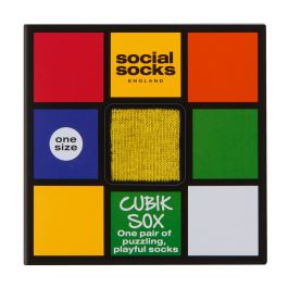 Social Socks CUBIK FEET 1par