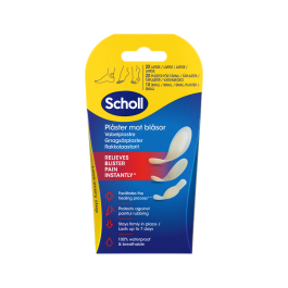 Scholl Gnagsårplaster mix 5stk