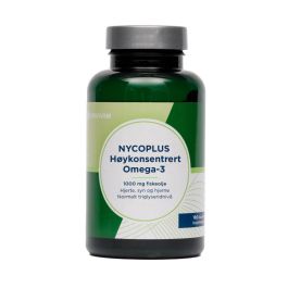 Nycoplus Høykonsentrert Omega-3 1000mg kapsler 120 stk