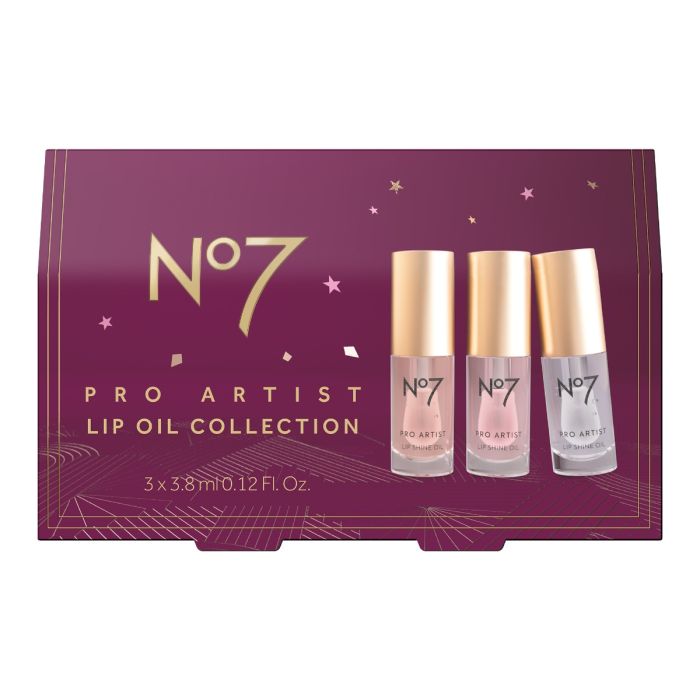 No7 Lip Oil Trio