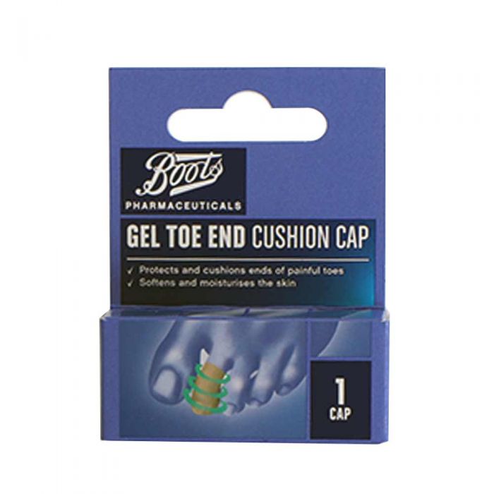 boots gel toe end cushion cap