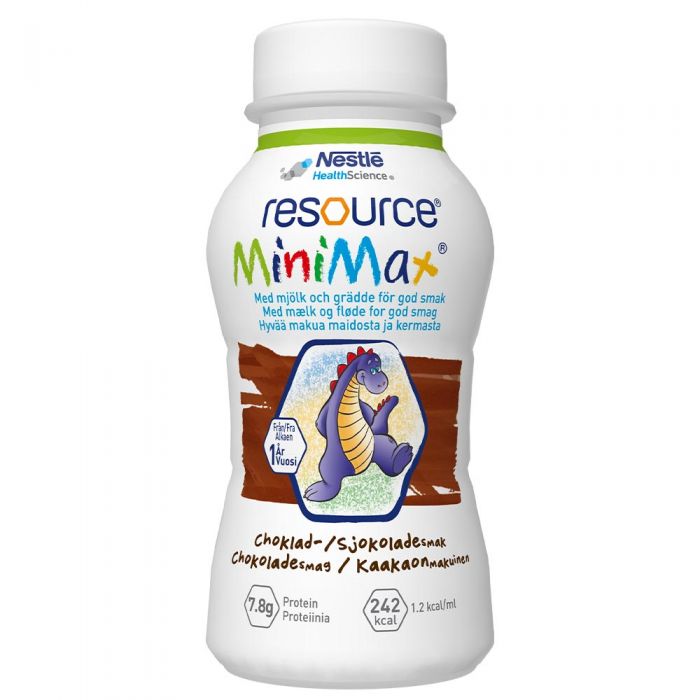 Resource Minimax Sjokolade 2X200 ml