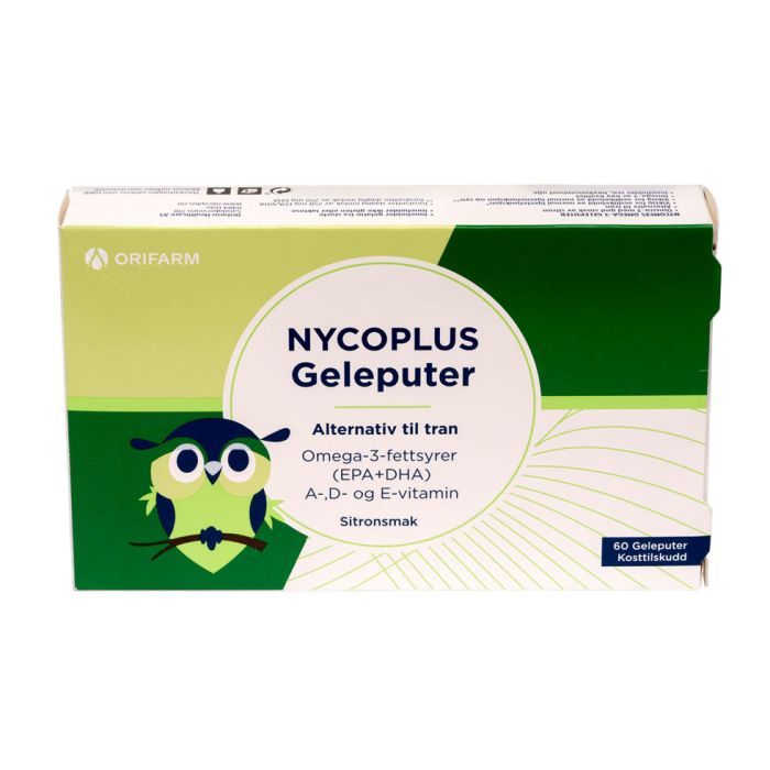 Nycoplus Geleputer Omega-3 60 stk