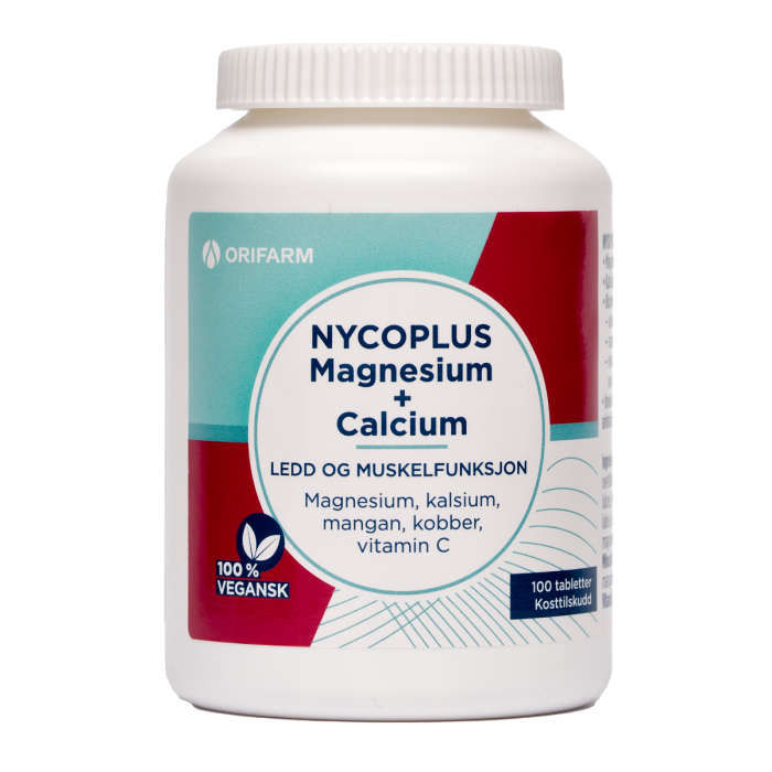 Nycoplus Magnesium+Calcium tabletter 100 stk