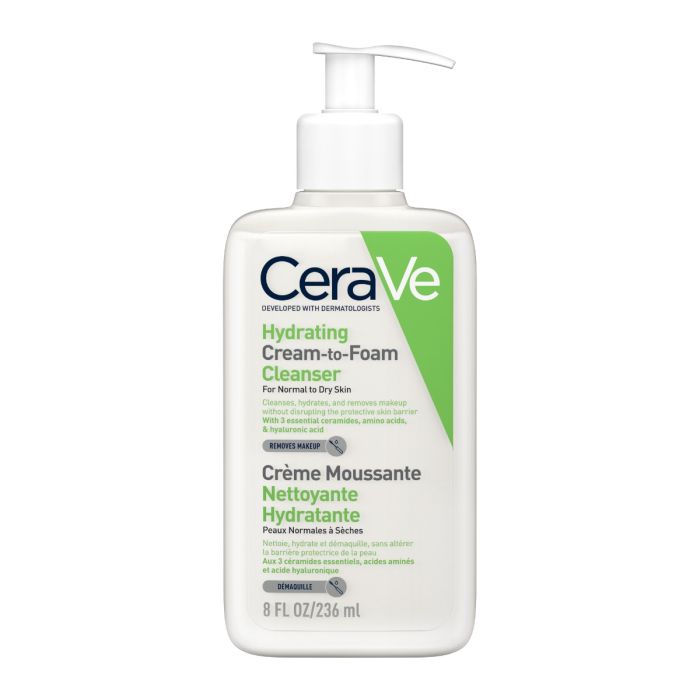 CeraVe hydrating cream to foam cleanser 236ml