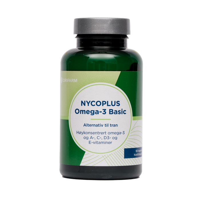 Nycoplus Omega-3 Basic kapsler 90 stk