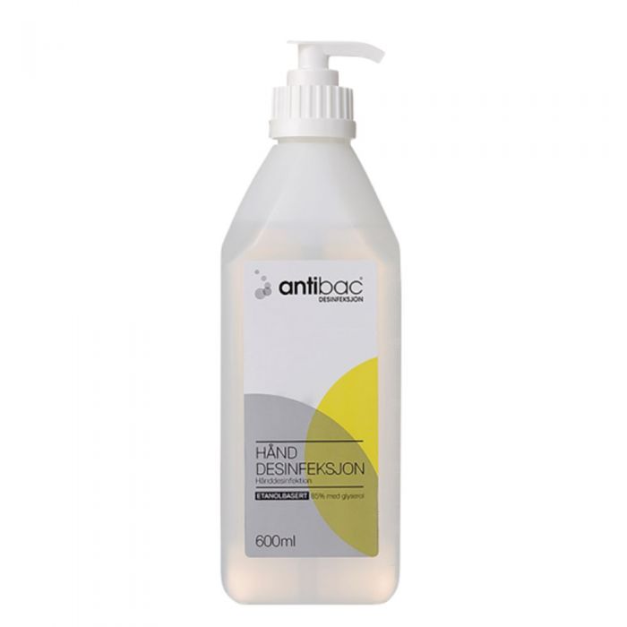 Antibac 85% hånddesinfeksjon 600 ml