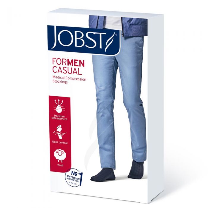 Jobst Men Casual K1 Kne Sortxl 1 par