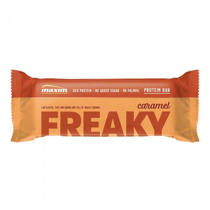 Maxim Freaky Chocolate Caramel proteinbar 55 g