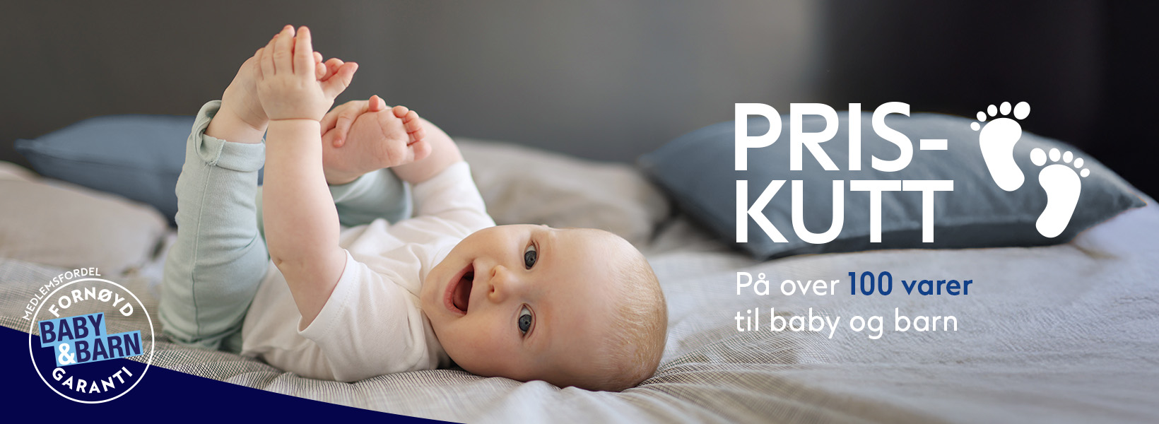 barn + priskutt på over 100 varer til baby og barn