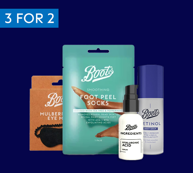 Medlemsdager - 3 for 2 på Boots produkter