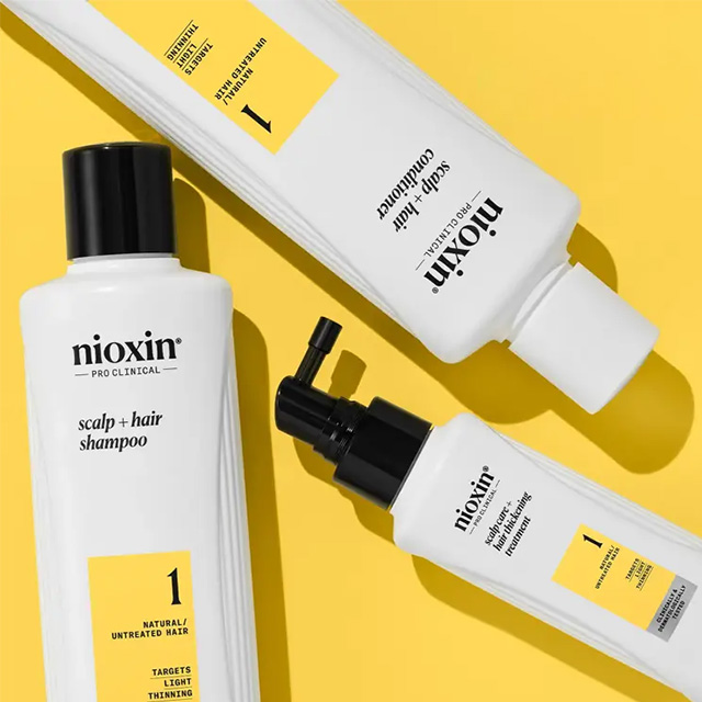 Nioxin system kit 1 for naturlig hår med lett tynning hos Boots Apotek 