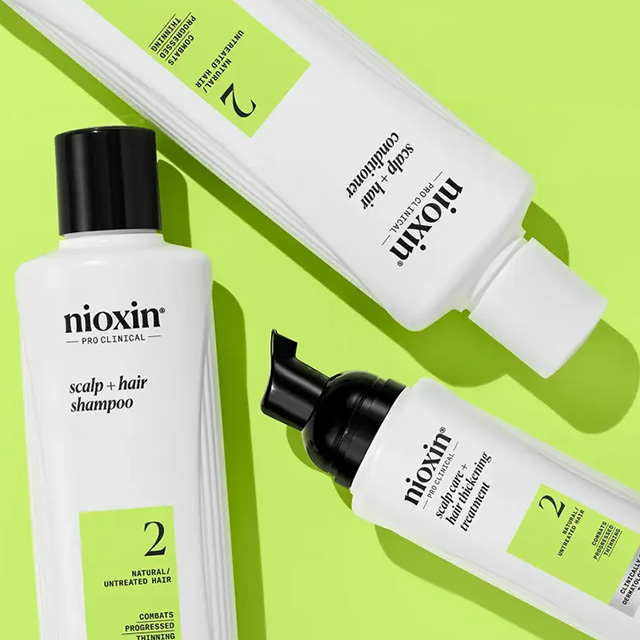 Nioxin system kit 2 for naturlig hår med progressiv tynning hos Boots Apotek 