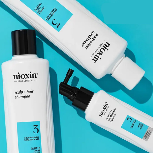 Nioxin system kit 3 for behandlet hår med lett tynning hos Boots Apotek 